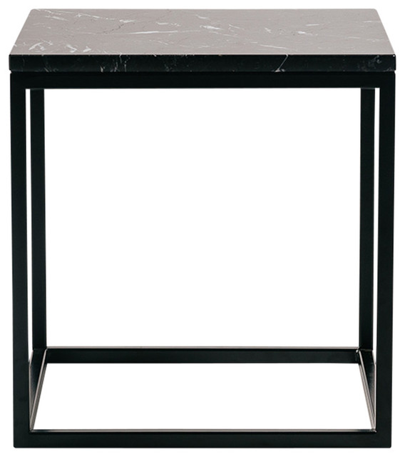 White Marble Side Table