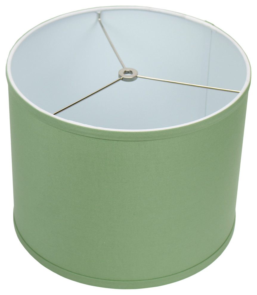 Fenchel Shades 12"x12"x9.5" Spider Attachment Drum Lamp Shade