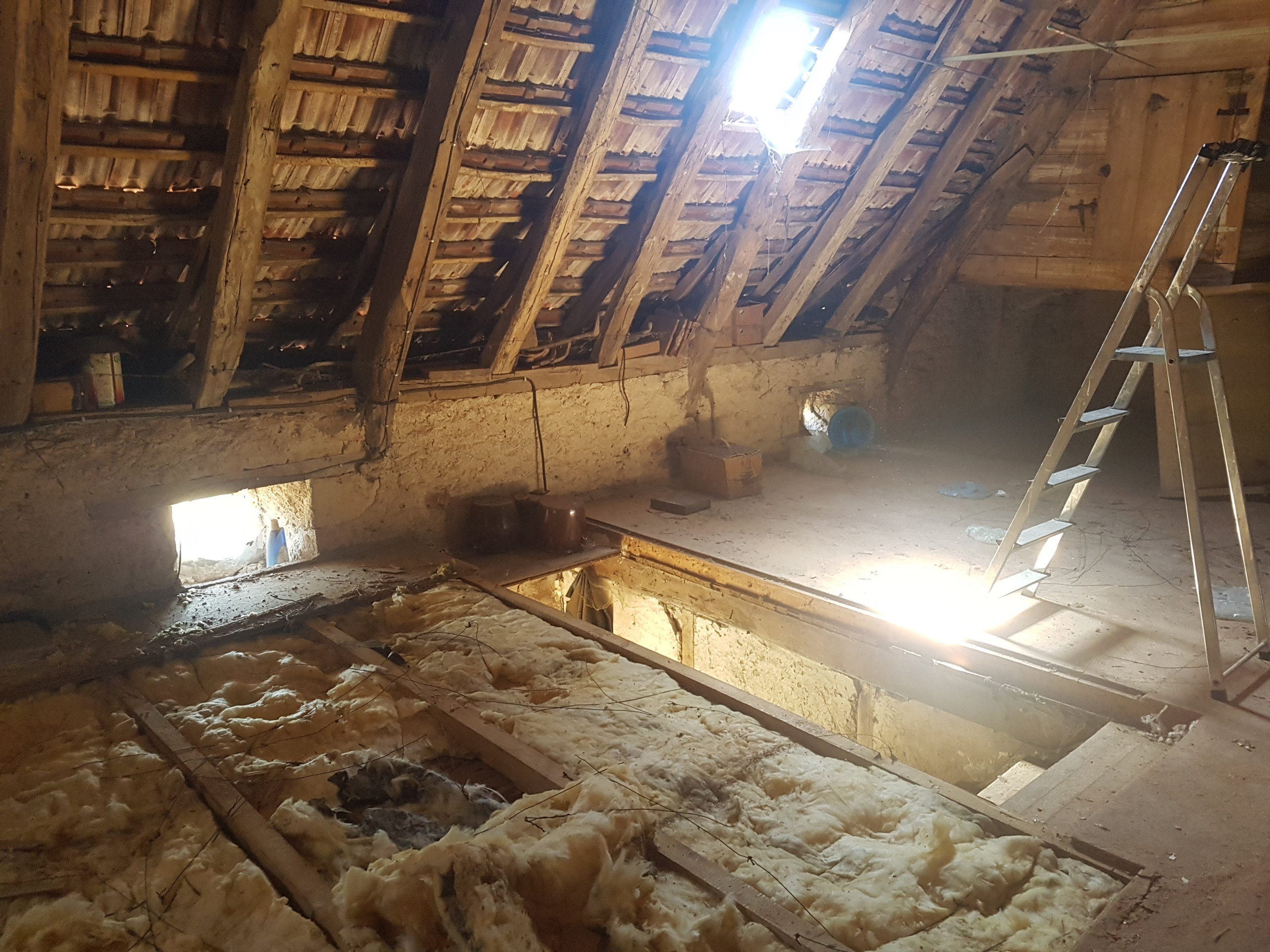 Combles - Salle de bains (Avant)