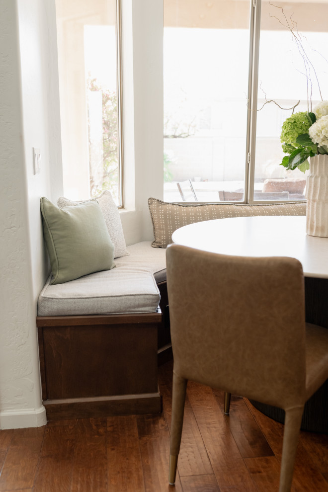 Inspiration for a transitional dining room remodel in Phoenix