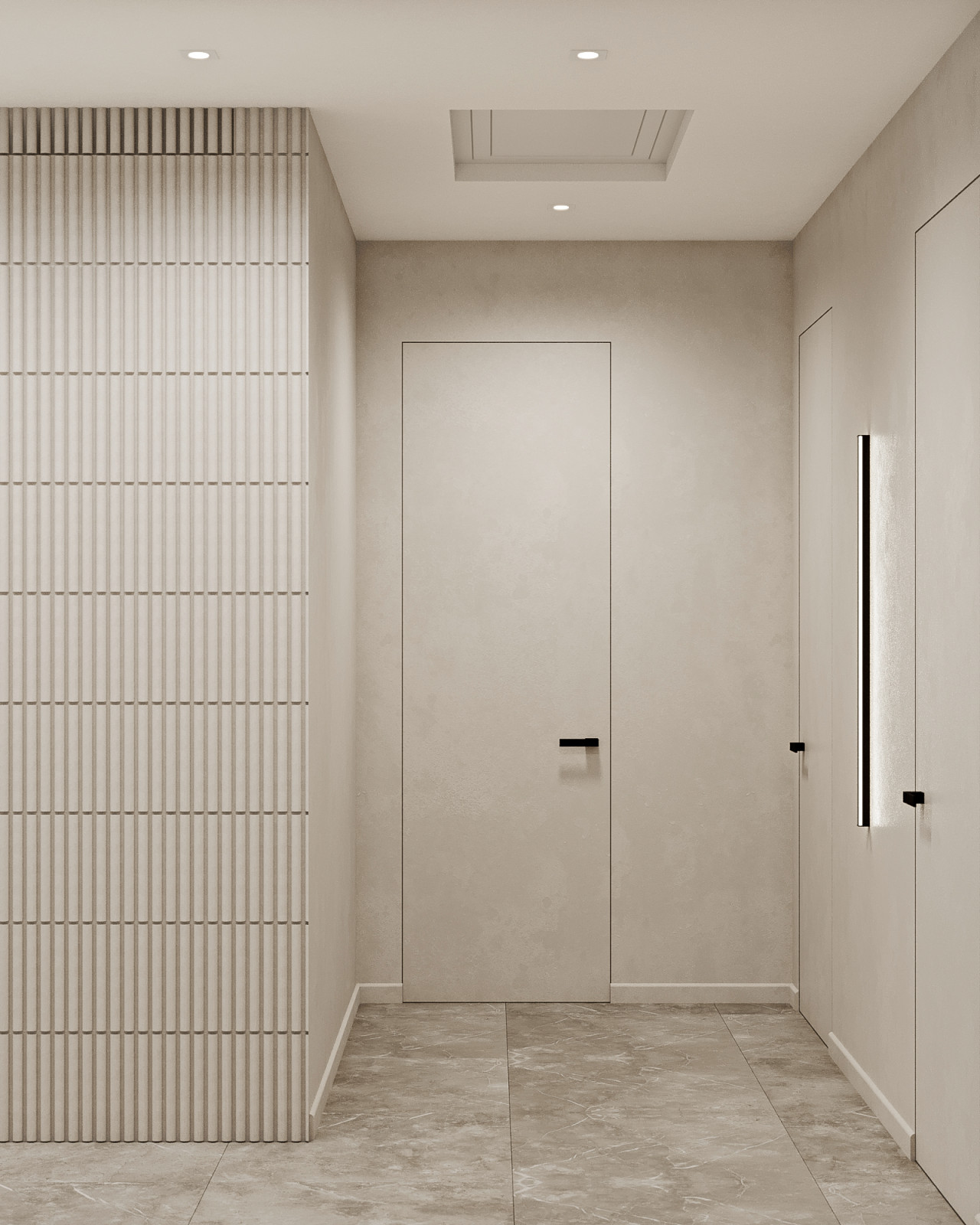 КП Первозванный 1, кухня-гостиная (вариант 4)