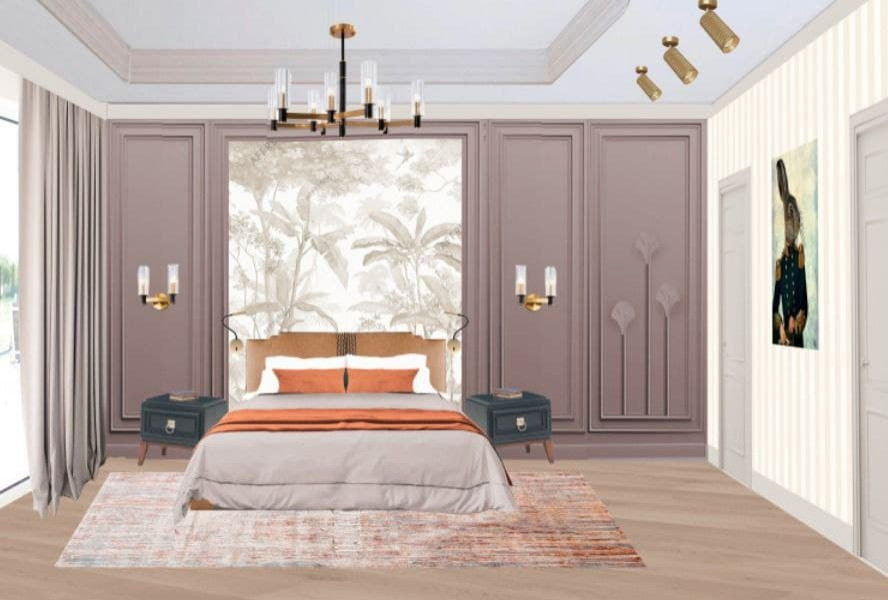 Загородный дом в английском стиле.