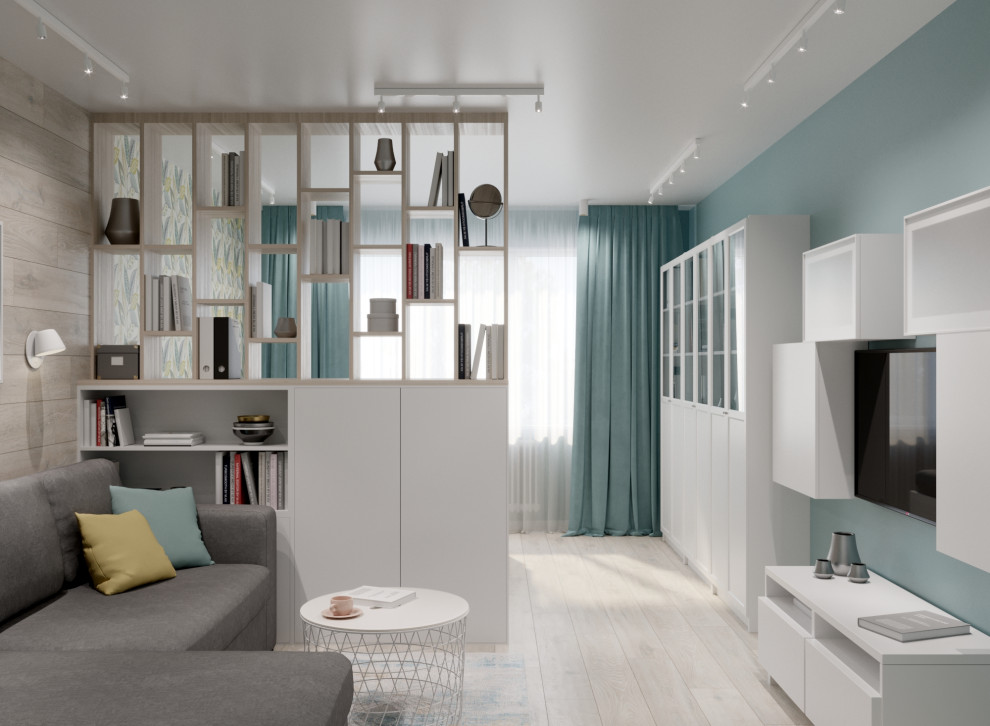 Квартира в Скандинавском стиле для молодой семьи