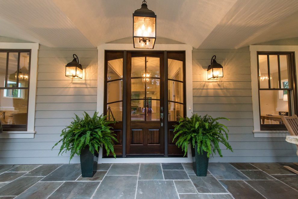 Front Door Craftsman Exterior Charlotte by Pike