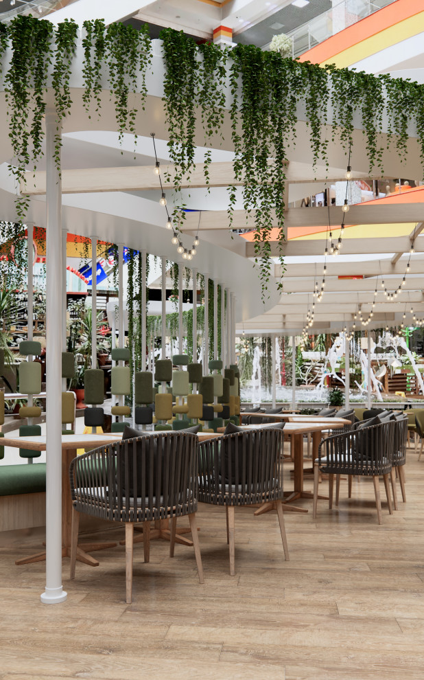 Дизайн интерьера кафе