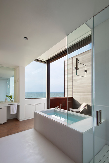 Sagaponack trendy-badevaerelse