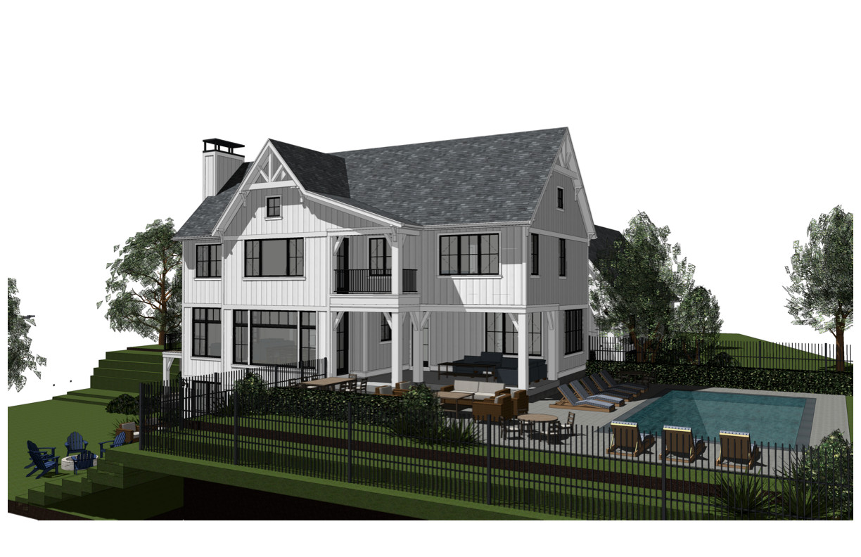 Lakeside Home Rear (View 2)