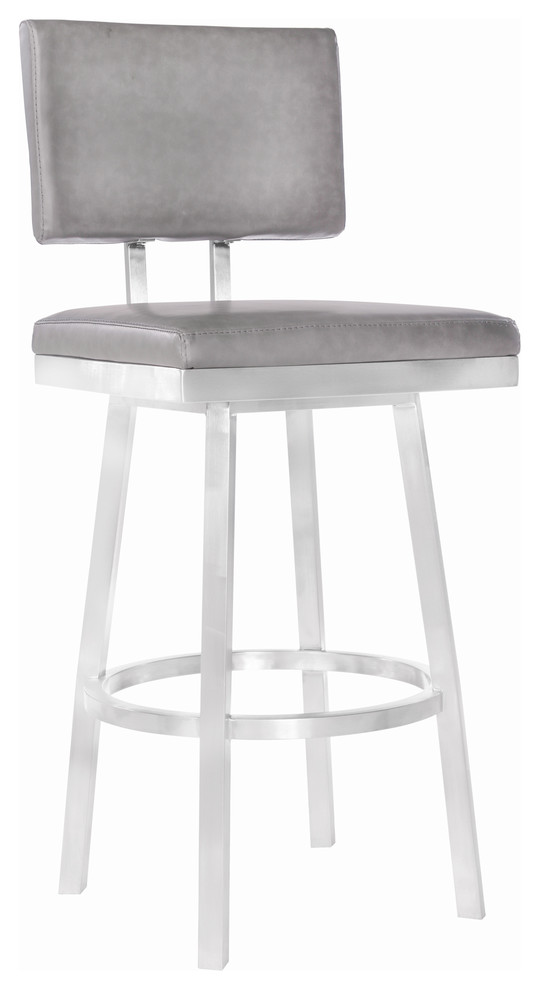 Balboa Armless Stool Contemporary Bar Stools And Counter Stools