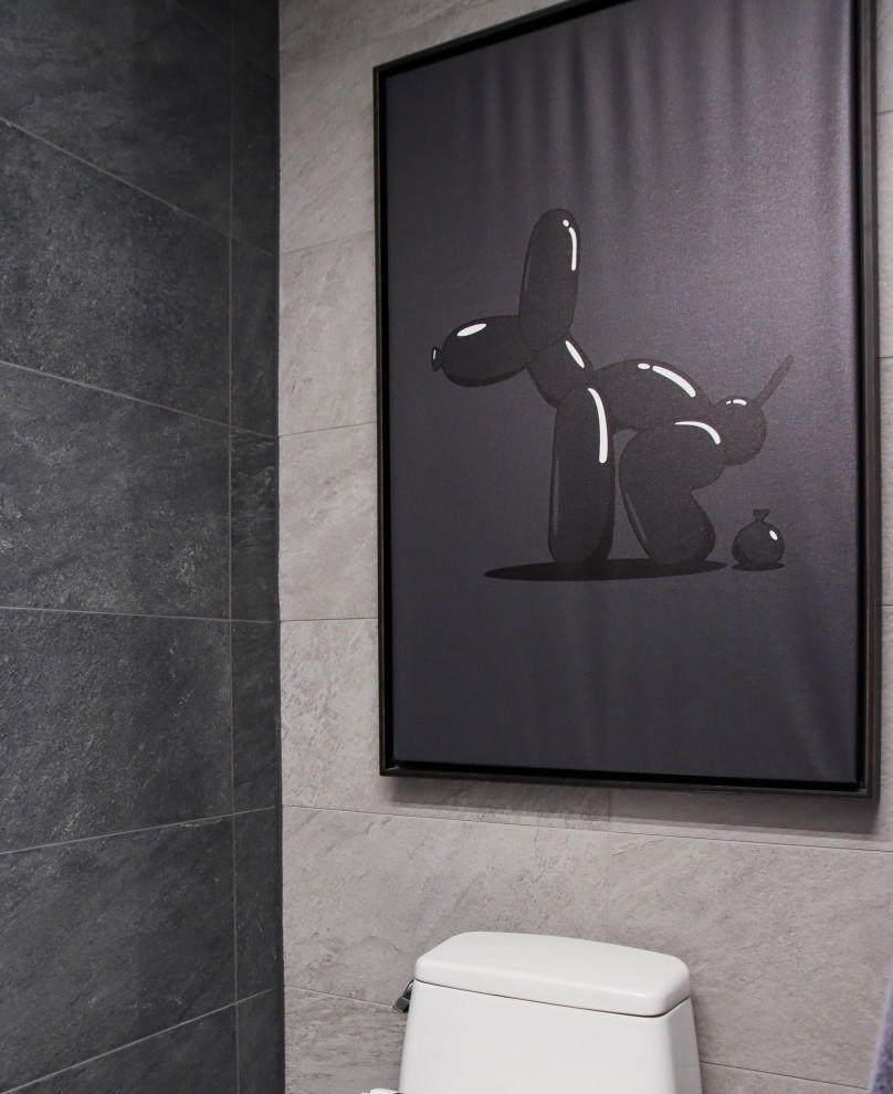 Masculine Contemporary Bath