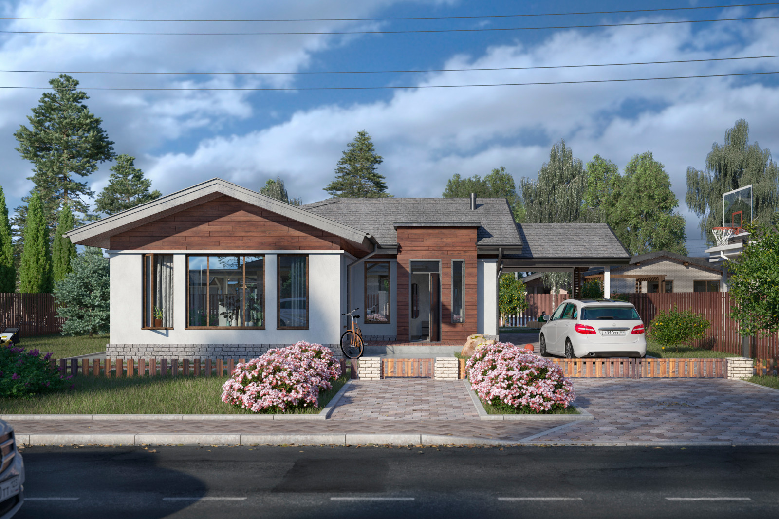 Микрорайон "Солнечный" в с. Красносельское