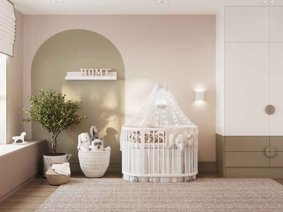 Нежная детская комната
