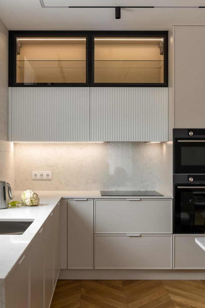 Реализованный дизайн проект квартиры в ЖК "Пряники"