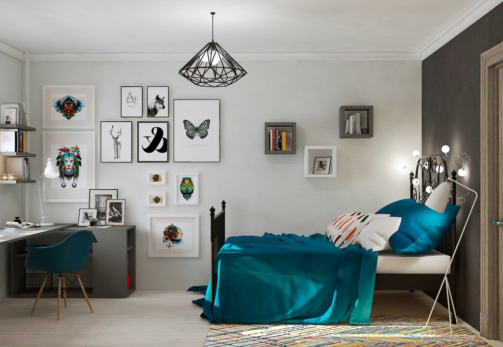 Квартира с элементами неоклассики