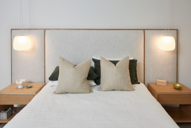 Beach Elegance modern-sovrum