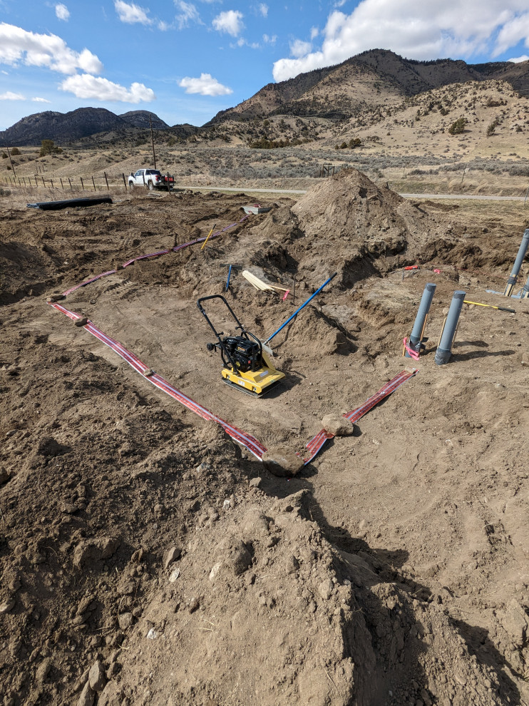Concrete PAD for Hut