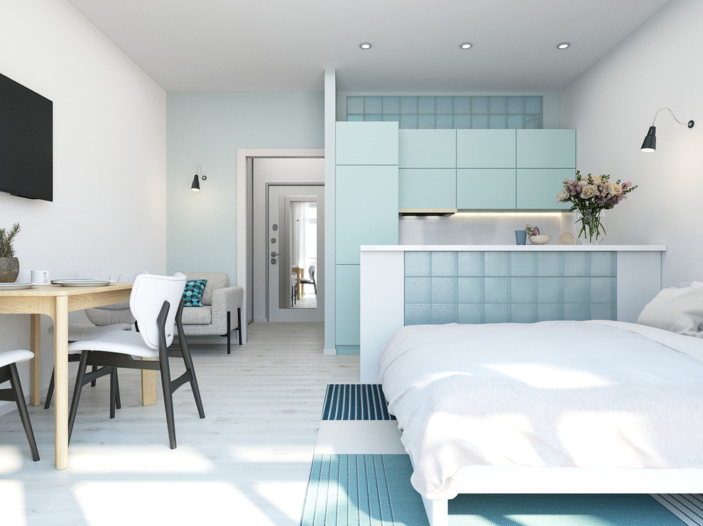 Дизайн-проект апартаментов 27 м кв в Севастополе