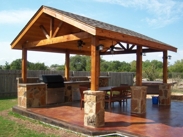 Custom Decks and Patios - Traditional - Patio - Austin - by Archadeck ...