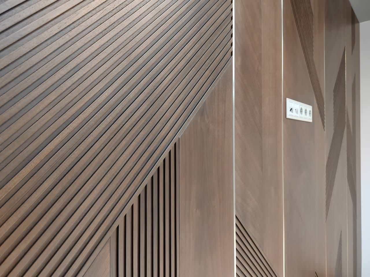 Стеновые панели в кабинете