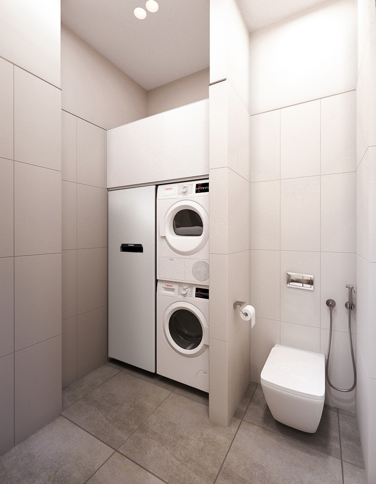 Постирочная, совмещенная с гостевым санузлом