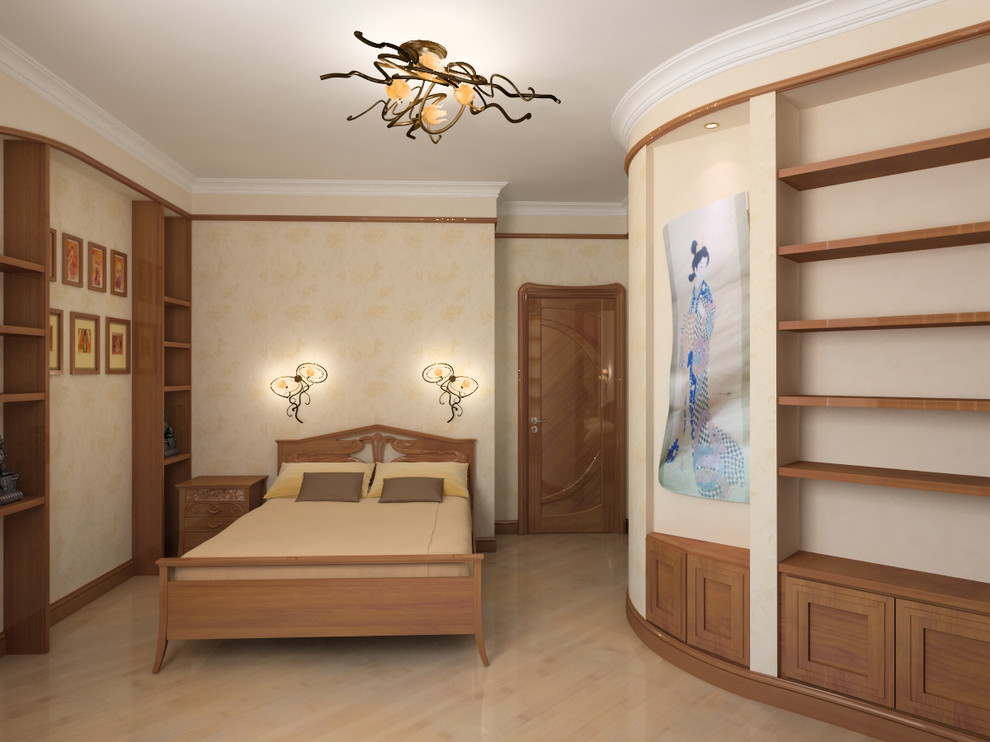 Квартира на Ельнинской улице (спальня жены)