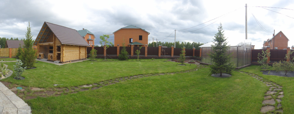 Ландшафтные работы и озеленение участка в Юрге