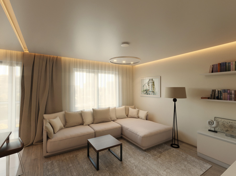 интерьер современной квартиры в ЖК Аллея звезд