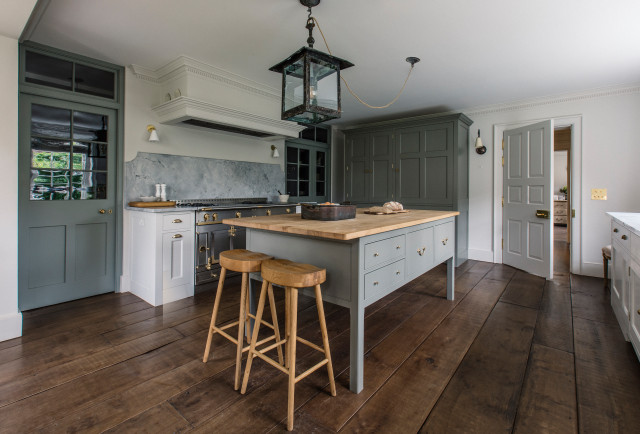 Walled Garden House rustic-kitchen