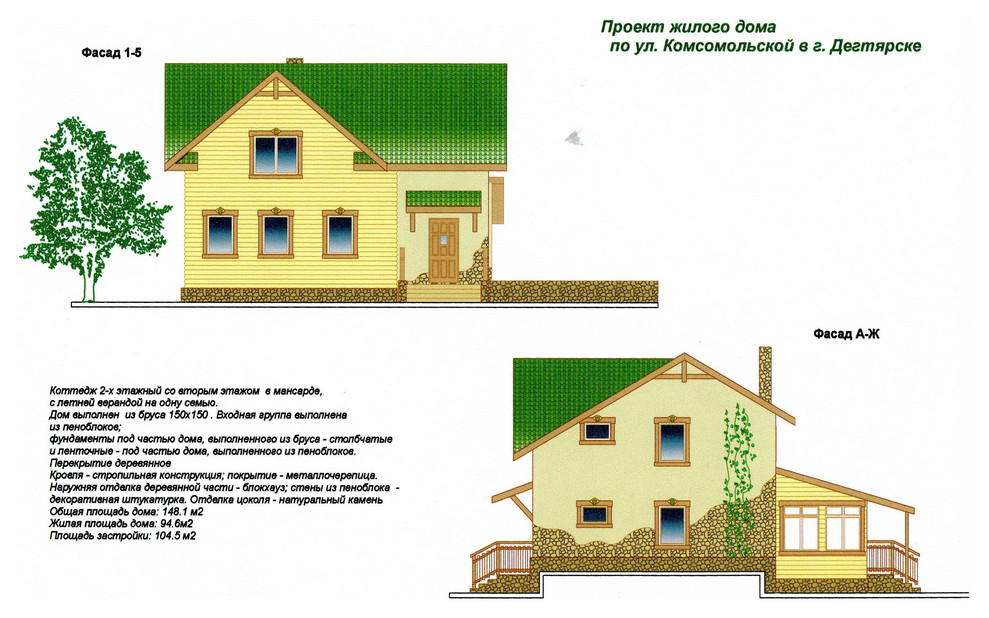 Проекты малоэтажного строительства