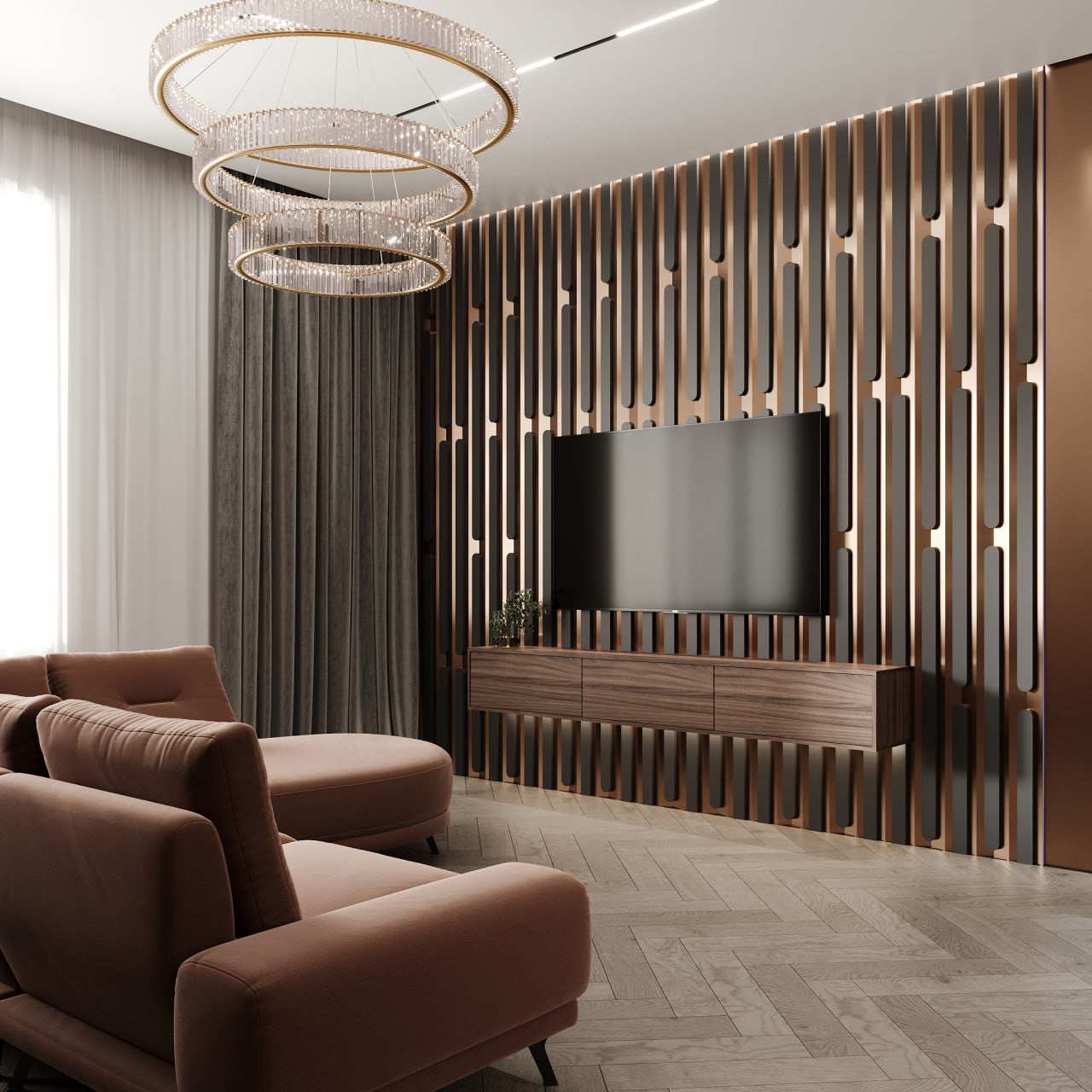 Трехкомнатная квартира ЖК Александровский сад