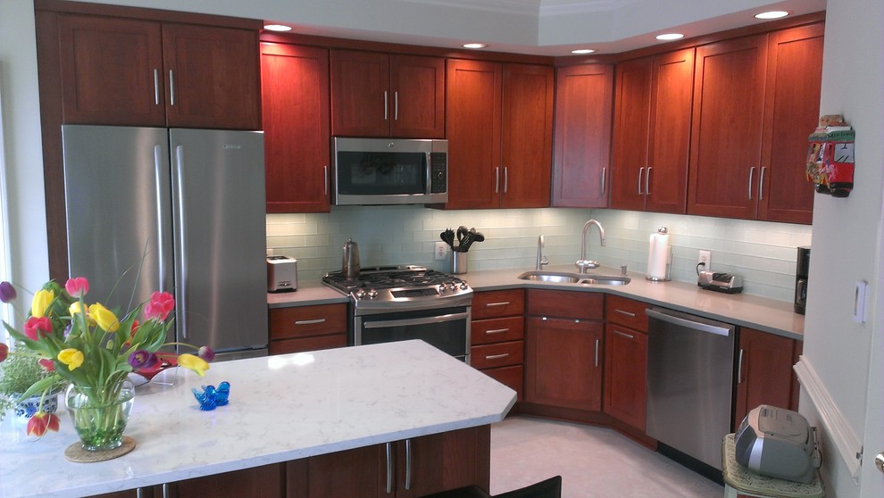 Inspiration for a transitional kitchen remodel in DC Metro