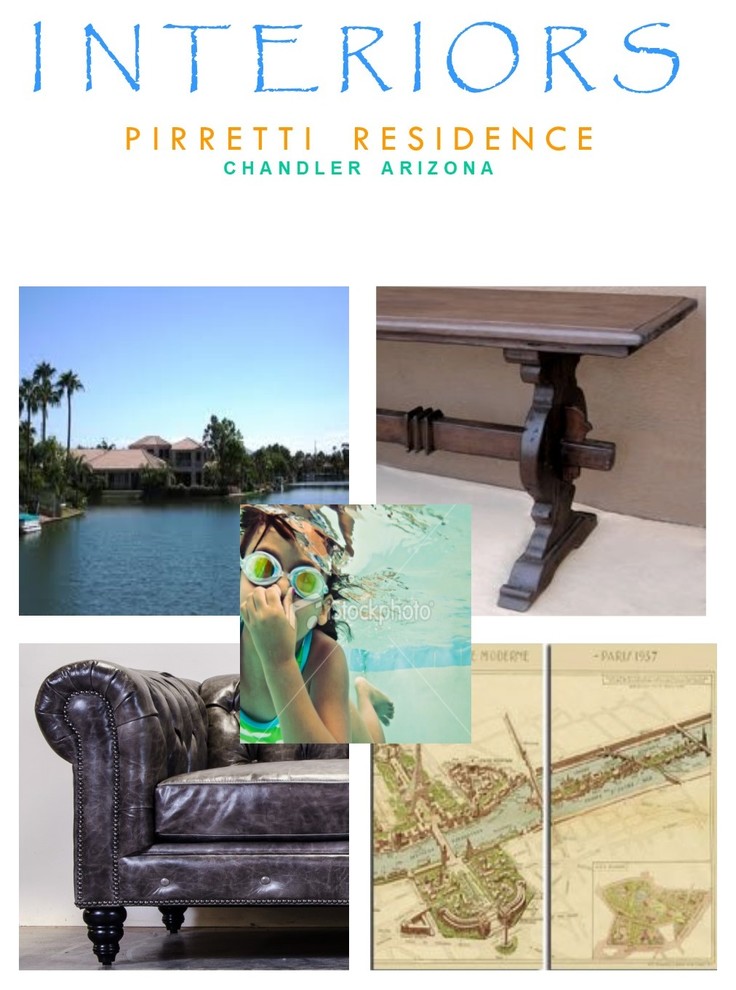 OLD WORLD charm for Chandler Family