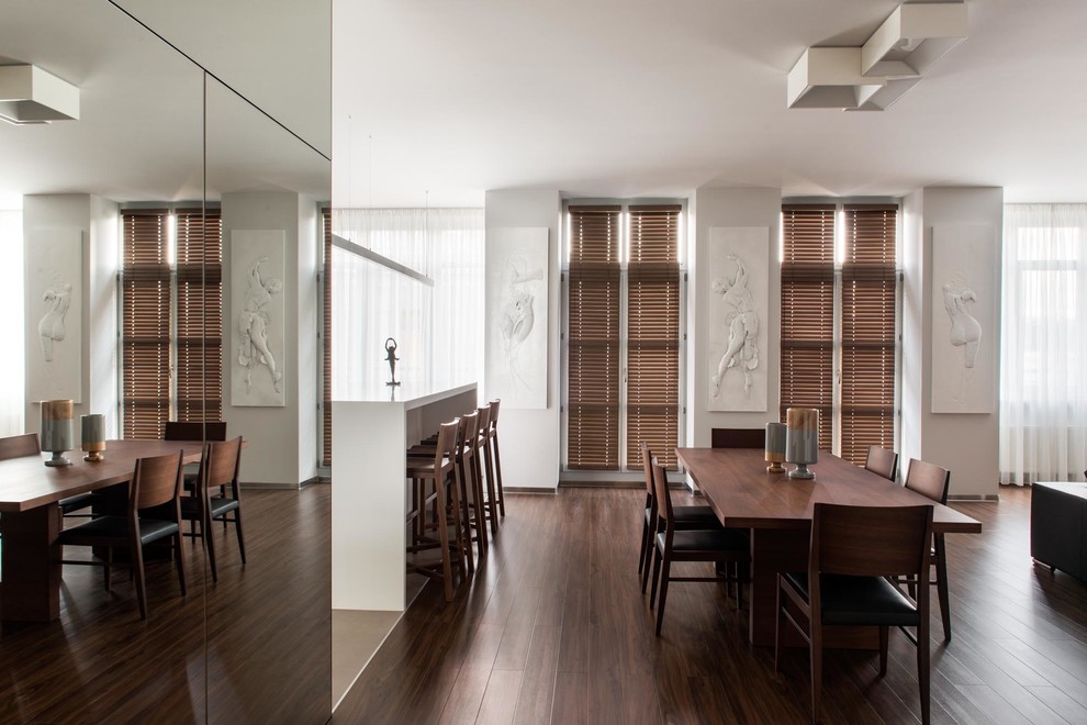 Интерьер квартиры в ЖК "Фурманный переулок, дом 8" 155 М2