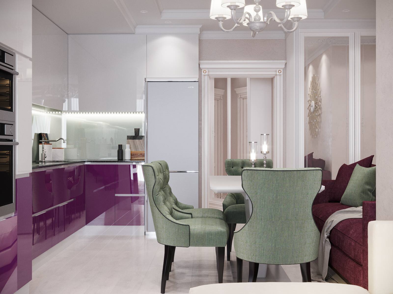 Дизайн-проект квартиры 64 м2