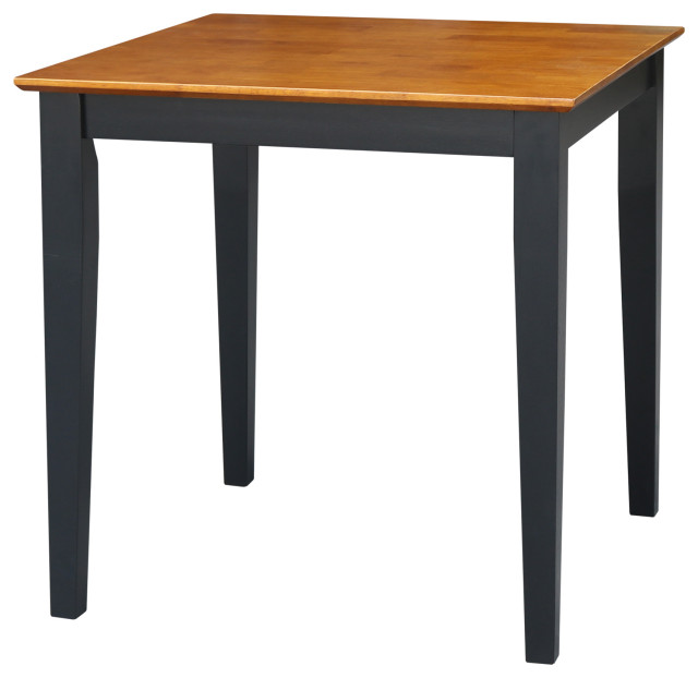 Solid Wood Top Table, 30 Inch High - Transitional - Dining Tables - by ...
