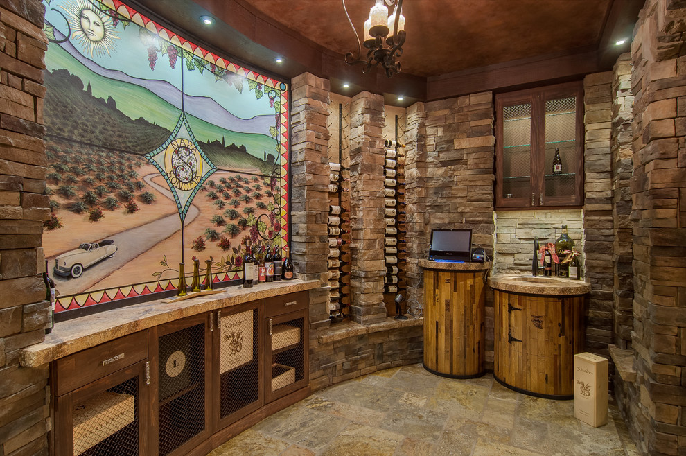 3500 bottle custom wine cellars