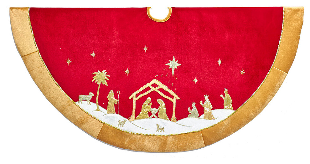 Religious Tree Skirt 