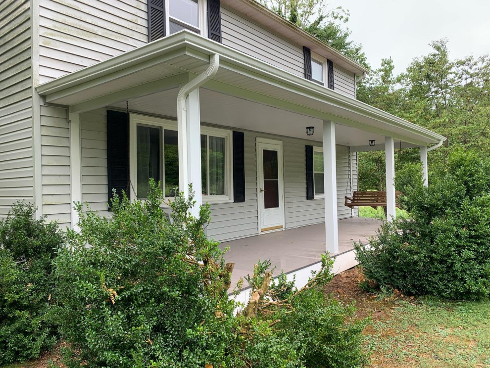 Front Porch Roof & Deck Rebuild