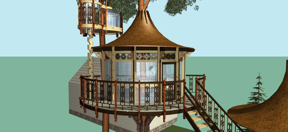 Чайный домик на дереве