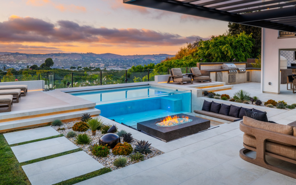 Luxury Pool Design Dana Point - Contemporary - Pool - Other - by ...