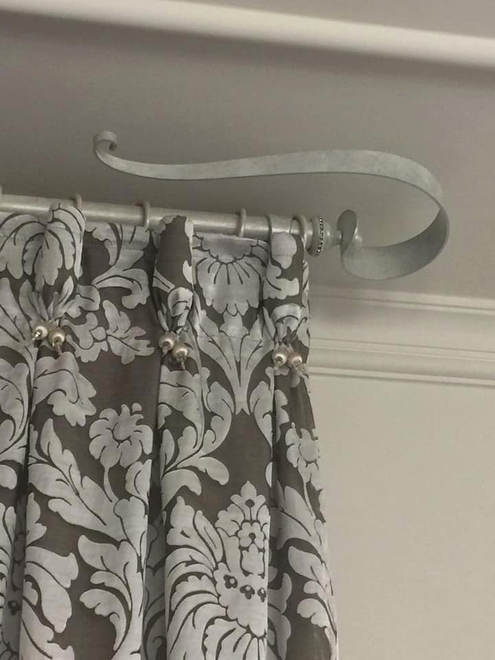 Карнизы для штор из Европы от Mercury forge