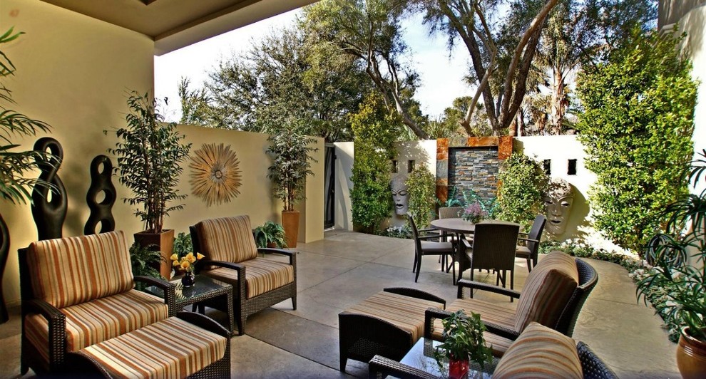 Las Vegas Residence Contemporary Patio Las Vegas by Charette Design