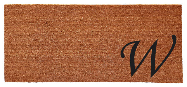 Urban Chic Monogram Doormat, 3'x6', W
