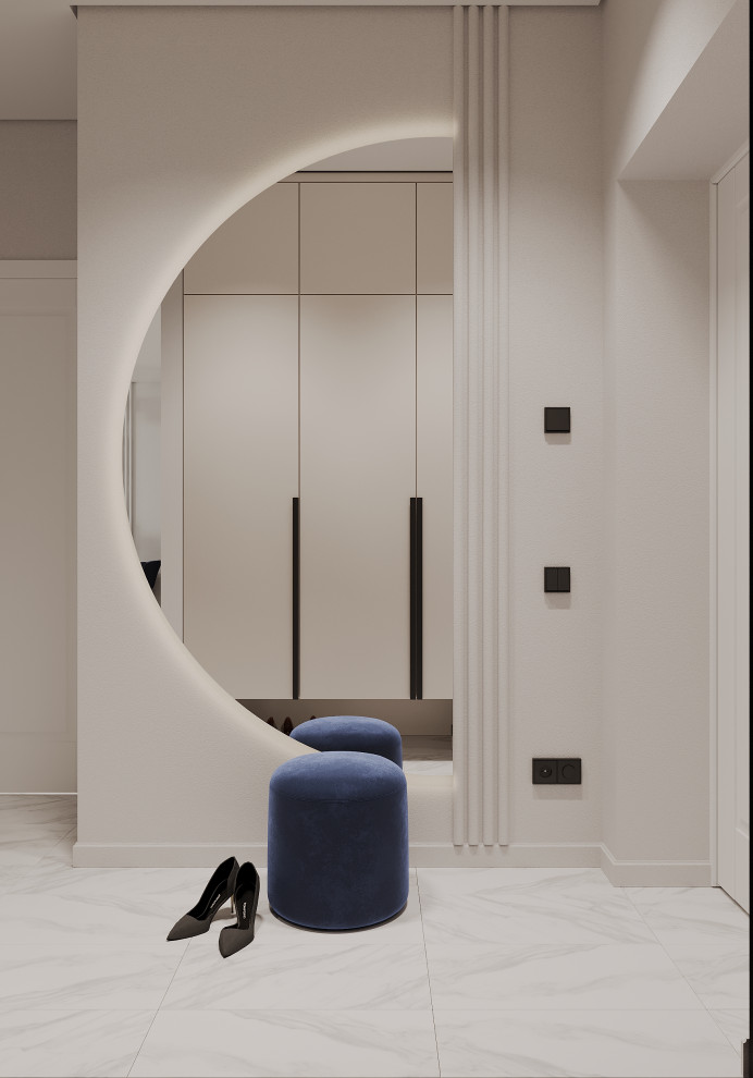 Прихожая для квартиры 61 кв м