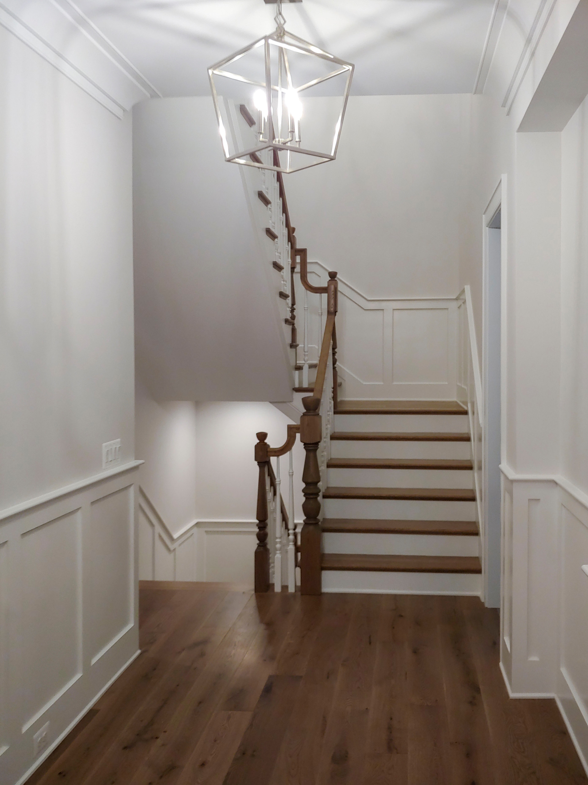 103_Classic Staircase with Stunning Handcrafted Oak Railing System, Aldie VA 201