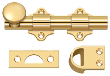 Ddb425u5 4 Dutch Door Bolt Hd Antique Brass Transitional