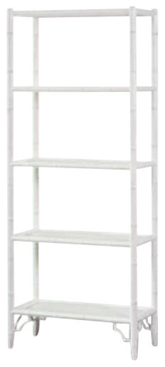 Bungalow 5 Pamela Etagere, White&Gray