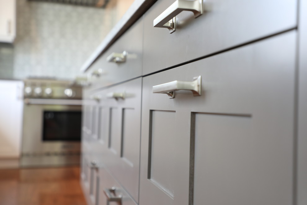 Home design - transitional home design idea in Denver
