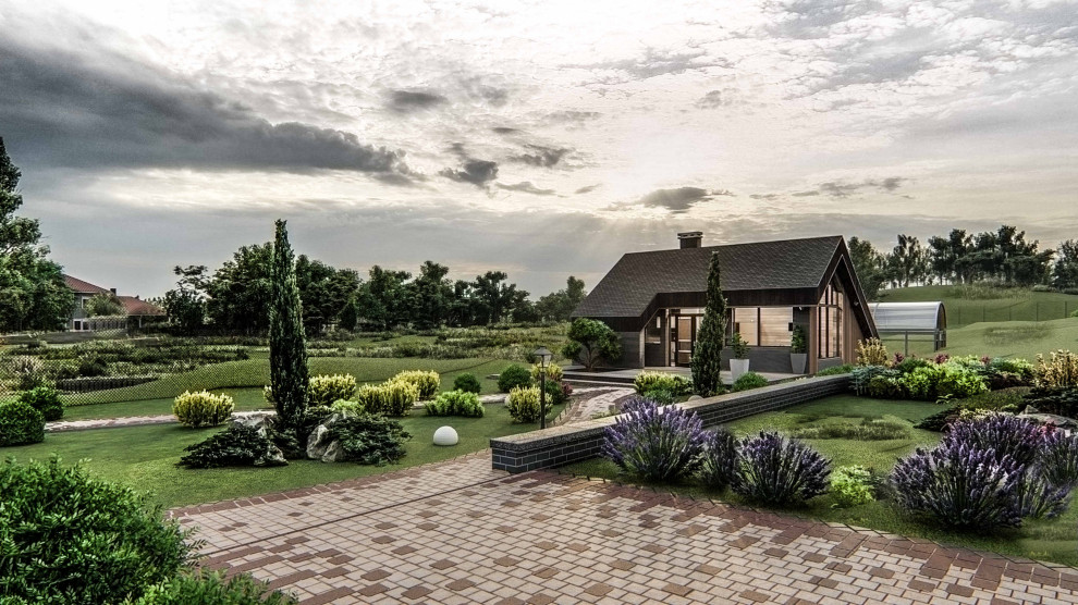 Архитектурные проекты коттеджей, ландшафтный дизайн