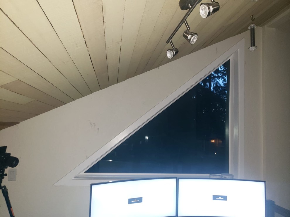 Right Triangle Shaped Window