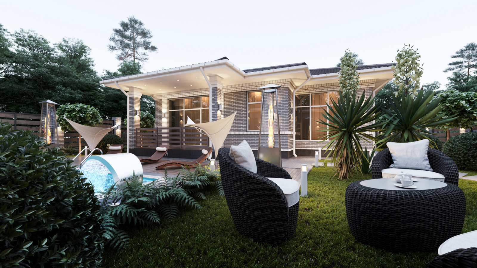 Дом из кирпича